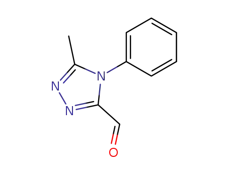 4H-1,2,4-Triazole-3-carboxaldehyde, 5-methyl-4-phenyl-