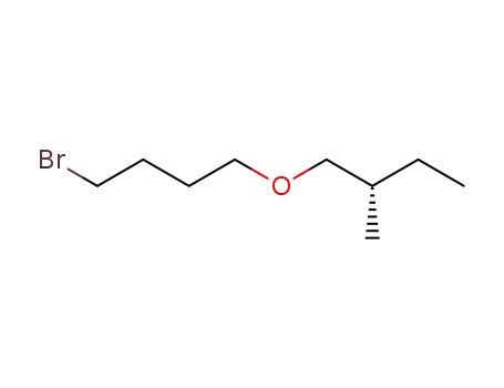 Molecular Structure of 863989-59-7 (Butane, 1-(4-bromobutoxy)-2-methyl-, (2S)-)