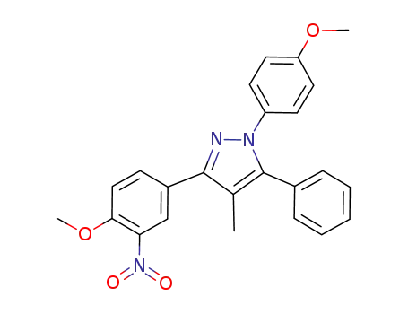 3-(4-methoxy-3-nitrophenyl)-1-(4-methoxyphenyl)-4-methyl-5-phenyl-1H-pyrazole