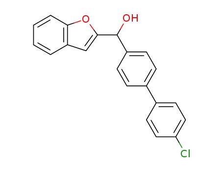 benzo[b]furan-2-yl-(4'-chlorobiphenyl-4-yl)-methanol