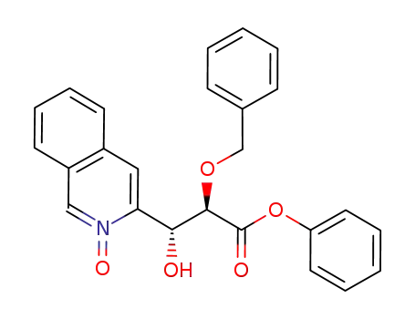 phenyl (2R,3R)-2-benzyloxy-3-hydroxy-3-(2-oxyisoquinolin-3-yl)propionate