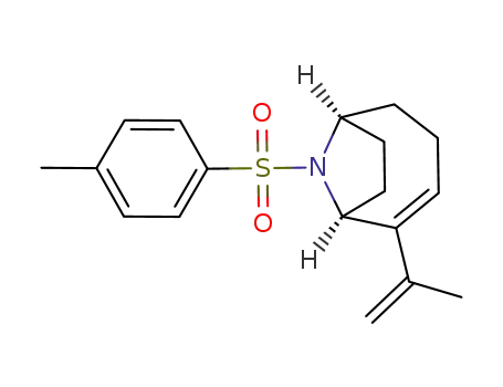 9-Azabicyclo[4.2.1]non-2-ene,
2-(1-methylethenyl)-9-[(4-methylphenyl)sulfonyl]-, (1S,6S)-