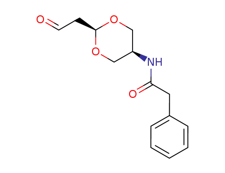 <i>N</i>-[2-(2-oxo-ethyl)-[1,3]dioxan-5-yl]-2-phenyl-acetamide