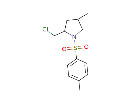 2-(chloromethyl)-4,4-dimethyl-1-tosylpyrrolidine