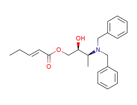 펜트-2-에노산(2S,3S)-3-DIBENZYLAMINO-2-HYDROXYBUTYL 에스테르