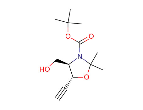 (4R,5R)-tert-butyl 5-ethenyl-4-(hydroxymethyl)-2,2-dimethyloxazolidine-3-carboxylate