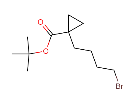 Cyclopropanecarboxylic acid, 1-(4-bromobutyl)-, 1,1-dimethylethyl ester