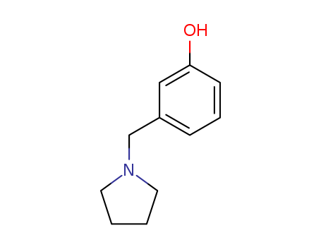 Phenol, 3-(1-pyrrolidinylmethyl)-