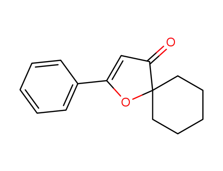 Molecular Structure of 5500-53-8 (1-Oxaspiro[4.5]dec-2-en-4-one, 2-phenyl-)