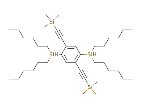 Silane,
[[2,5-bis(dihexylsilyl)-1,4-phenylene]di-2,1-ethynediyl]bis[trimethyl-