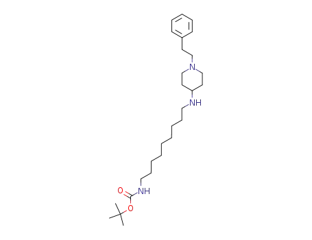 tert-butyl [9-(1-phenethylpiperidin-4-ylamino)nonyl]carbamate