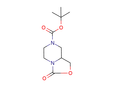 TERT-BUTYL 3-OXOTETRAHYDRO-1H-OXAZOLO[3,4-A]PYRAZINE-7(3H)-CARBOXYLATE