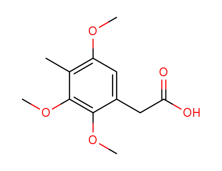 2,3,5-trimethoxy-4-methylphenylacetic acid