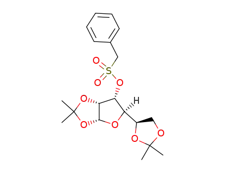 Phenyl-methanesulfonic acid (3aR,5R,6R,6aR)-5-((R)-2,2-dimethyl-[1,3]dioxolan-4-yl)-2,2-dimethyl-tetrahydro-furo[2,3-d][1,3]dioxol-6-yl ester