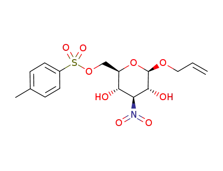 allyl 3-nitro-3-deoxy-6-O-tosyl-β-D-glucopyranoside