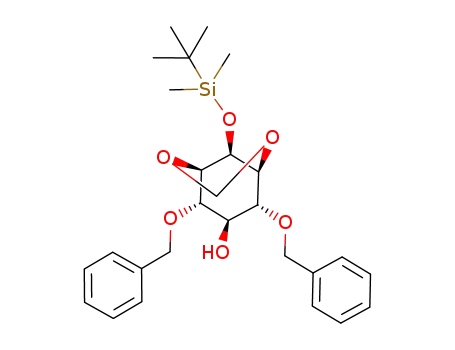 4,6-di-O-benzyl-2-O-tert-butyldimethylsilyl-1,3-O-methylene-myo-inositol