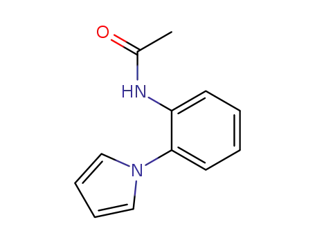 Molecular Structure of 3388-98-5 (Acetamide, N-[2-(1H-pyrrol-1-yl)phenyl]-)