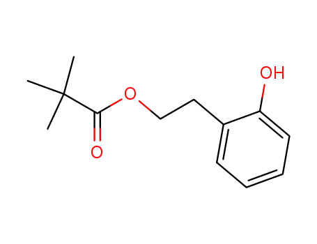 Propanoic acid, 2,2-dimethyl-, 2-(2-hydroxyphenyl)ethyl ester