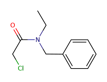 Molecular Structure of 73685-55-9 (N-BENZYL-2-CHLORO-N-ETHYL-ACETAMIDE)