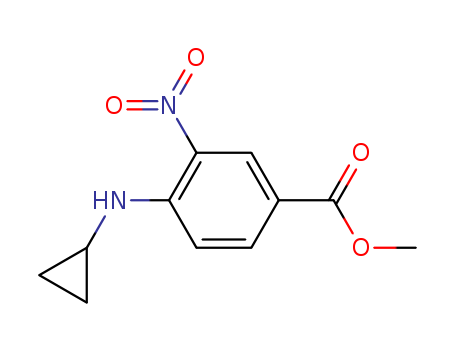 Methyl 4-(cyclopropylaMino)-3-nitrobenzoate