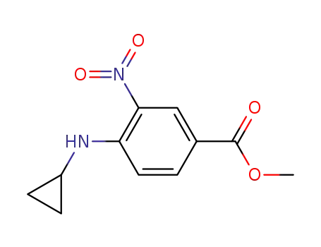 Methyl 4-(cyclopropylaMino)-3-nitrobenzoate