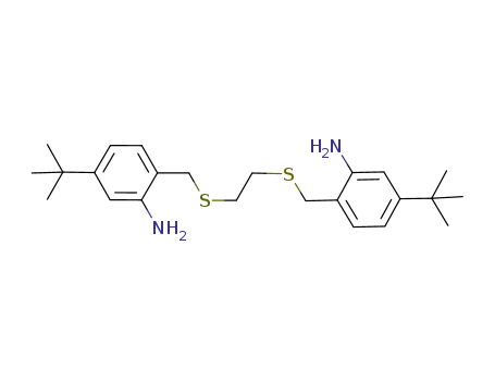 1,2-bis(4-tert-butyl-2-aminobenzylthio)ethane