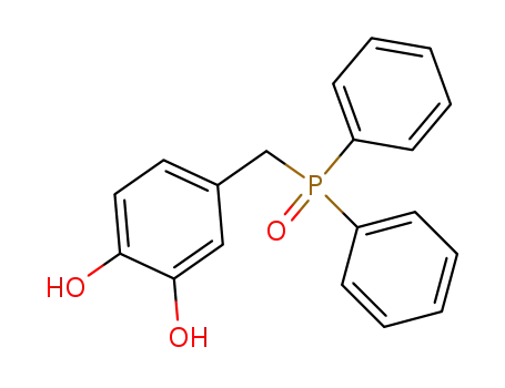 1,2-Benzenediol, 4-[(diphenylphosphinyl)methyl]-