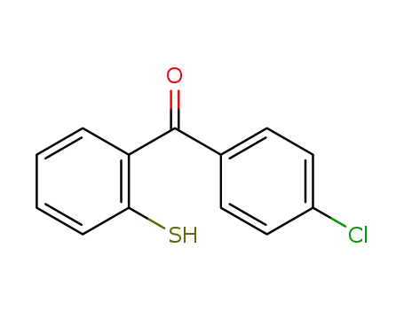 Molecular Structure of 817622-04-1 (Methanone, (4-chlorophenyl)(2-mercaptophenyl)-)