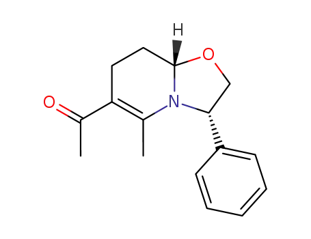 1-[(3S,8aS)-5-methyl-3-phenyl-2,3,8,8a-tetrahydro-7H-[1,3]oxazolo[3,2-a]pyridin-6-yl]ethanone