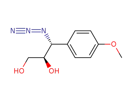 (2R,3R)-3-Azido-3-(4-methoxy-phenyl)-propane-1,2-diol