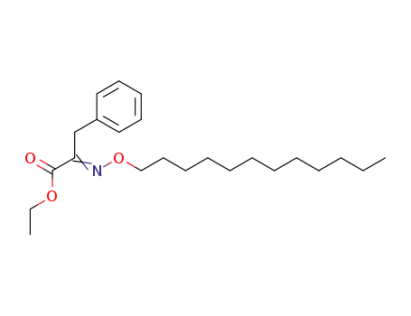 ethyl 2-dodecyloxyimino-3-phenylpropionate