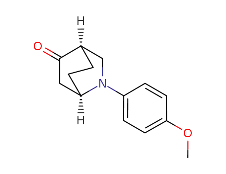 (1R,4R)-2-(4-methoxyphenyl)-2-azabicyclo[2.2.2]octan-5-one