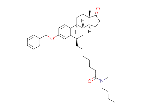 N-butyl-N-methyl-7-(3-benzyloxy-17-oxoestra-1,3,5(10)-trien-6β-yl)heptanamide