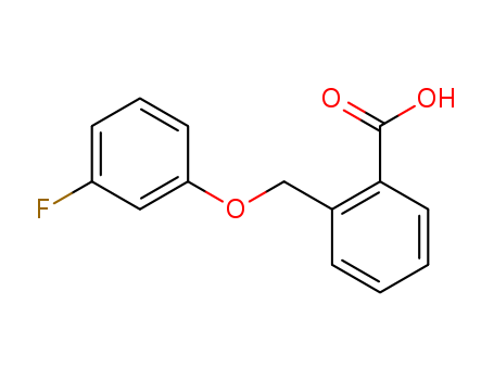 2-[(3-Fluorophenoxy)methyl]benzoic acid