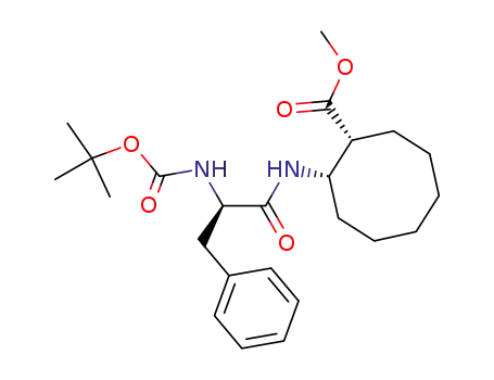 2-(2-tert-butoxycarbonylamino-3-phenylpropionylamino)-cyclooctanecarboxylic acid methyl ester