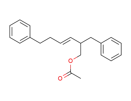 2-benzyl-6-phenyl-(E)-3-hexenyl acetate
