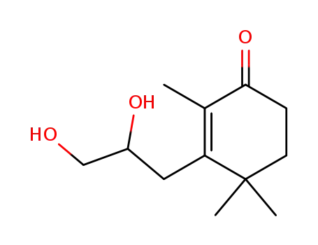 2-Cyclohexen-1-one,3-(2,3-dihydroxypropyl)-2,4,4-trimethyl-(9CI)