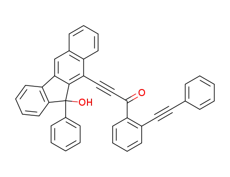 2-Propyn-1-one,
3-(11-hydroxy-11-phenyl-11H-benzo[b]fluoren-10-yl)-1-[2-(phenylethynyl
)phenyl]-