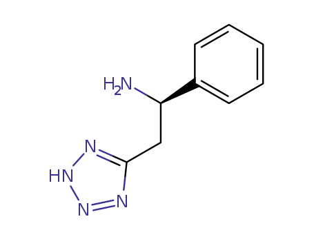 1-phenyl-2-(2<i>H</i>-tetrazol-5-yl)-ethylamine