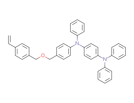 1,4-Benzenediamine,
N-[4-[[(4-ethenylphenyl)methoxy]methyl]phenyl]-N,N',N'-triphenyl-