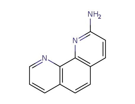 Molecular Structure of 22426-18-2 (1,10-Phenanthrolin-2-amine)