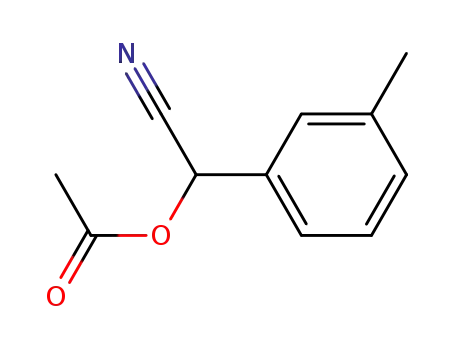 1-cyano-1-(3-methylphenyl)methyl acetate