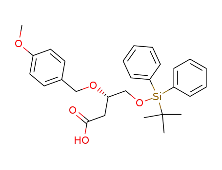 (S)-4-(tert-butyldiphenylsilanyloxy)-3-(4-methoxybenzyloxy)butyric acid