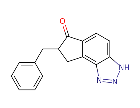 7-benzyl-7,8-dihydroindeno[4,5-d][1,2,3]triazol-6(3H)-one