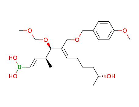 C<sub>23</sub>H<sub>37</sub>BO<sub>7</sub>
