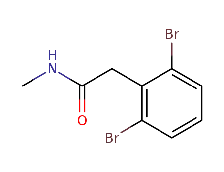 N-methyl-2,6-dibromophenylacetamide
