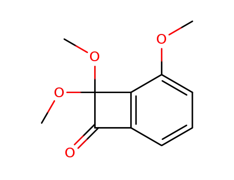 Bicyclo[4.2.0]octa-1,3,5-trien-7-one, 2,8,8-trimethoxy-