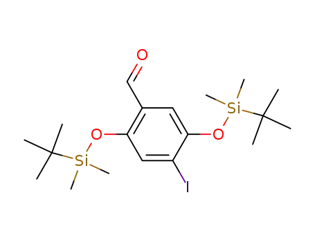 Benzaldehyde, 2,5-bis[[(1,1-dimethylethyl)dimethylsilyl]oxy]-4-iodo-