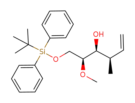 (2S,3S,4R)-1-(tert-butyldiphenylsilyloxy)-2-methoxy-4-methyl-hex-5-en-3-ol
