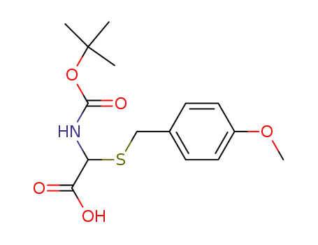 rac-α-(4-methoxybenzylthio)-N-(tert-butoxycarbonyl)glycine